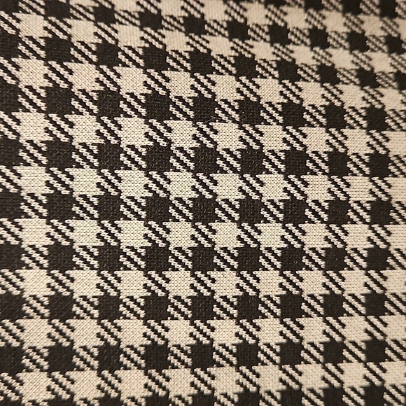 💕SANCTUARY💕 Straight Leg Pants ~ Black & White Hounstooth Print Small S NWOT - Picture 5 of 6